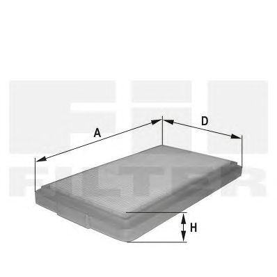 FIL FILTER hp2062 -  Воздушный фильтр